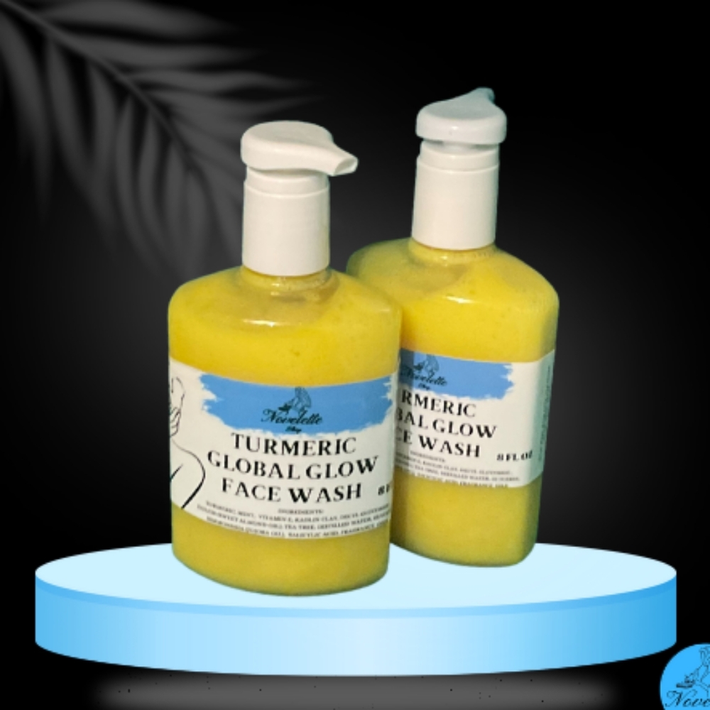 8oz Turmeric Goddess Glowing Face Wash